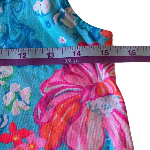 Lilly Pultizer Alessa Floral Ruffle Swing Dress Sz XXS - Picture 4 of 7